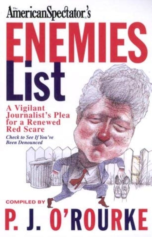 The American Spectator's Enemies List: A Vigilant Journalist's Plea for a Renewed Red Scare