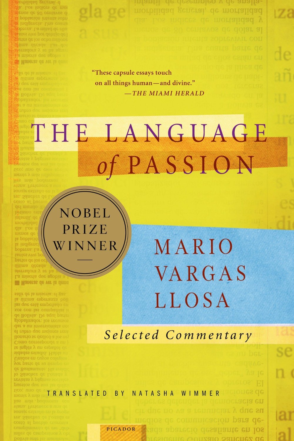 The Language of Passion: Selected Commentary