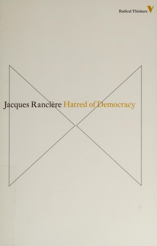 Hatred of Democracy